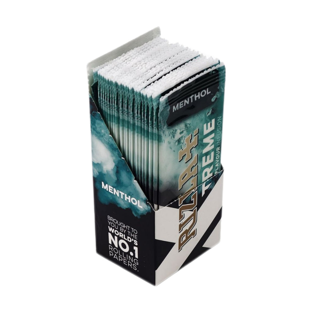 RIZLA Infusion Cards - Fresh Mint & Menthol Chill - 25 Packs Per Box