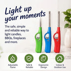 NEON BBQ Refillable Lighter - Carton of 120