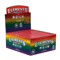 ELEMENTS Ultra Thin King Size Slim Rainbow Rice Papers 50 Per Box