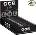 OCB Premium 1¼ Rolling Papers - 25 Per Box - 50 Leaves Per Pack