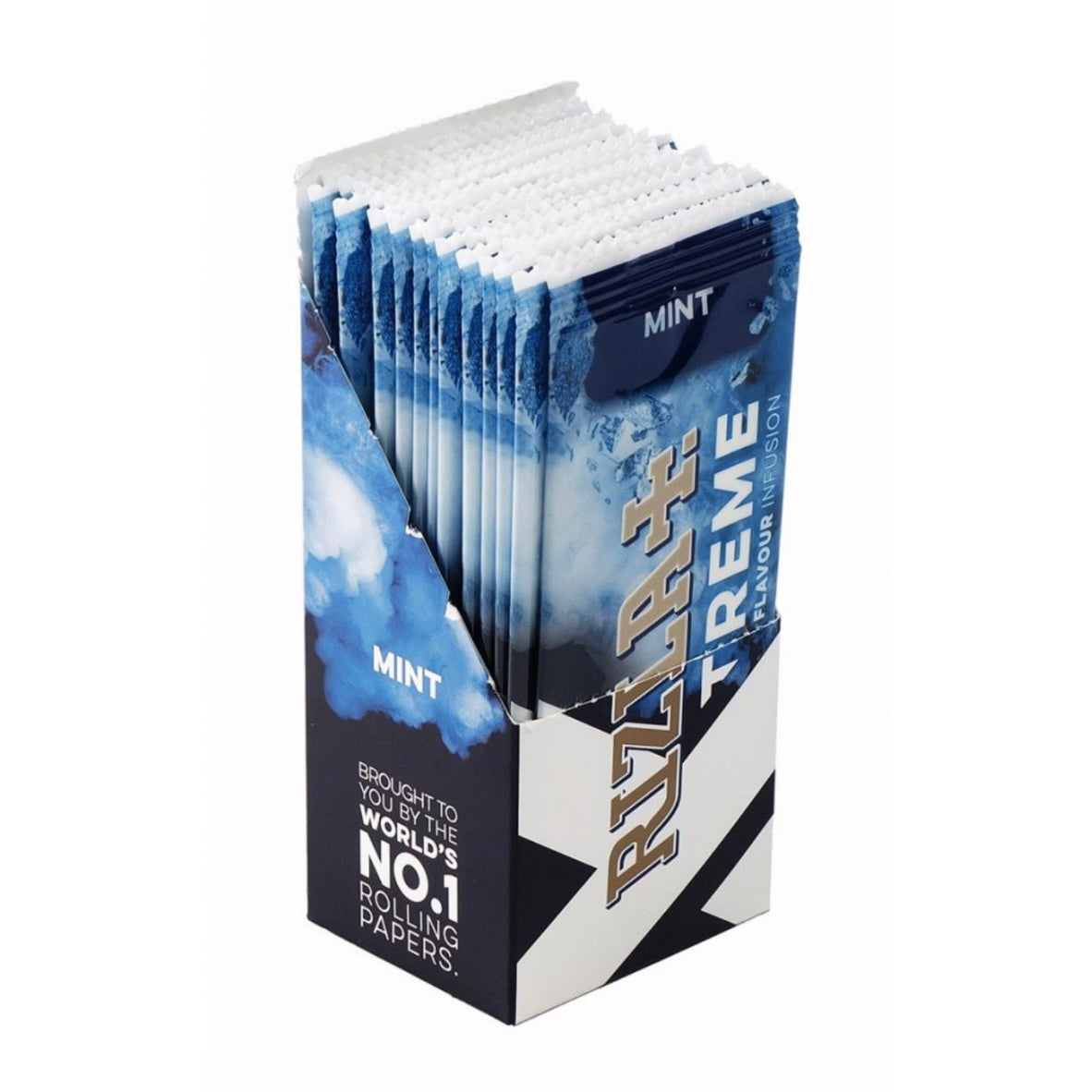 RIZLA Infusion Cards - Fresh Mint & Menthol Chill - 25 Packs Per Box