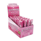 ELEMENTS Pink Pre-Rolled Cones - King Size - 3 Pack - 32 Per Box