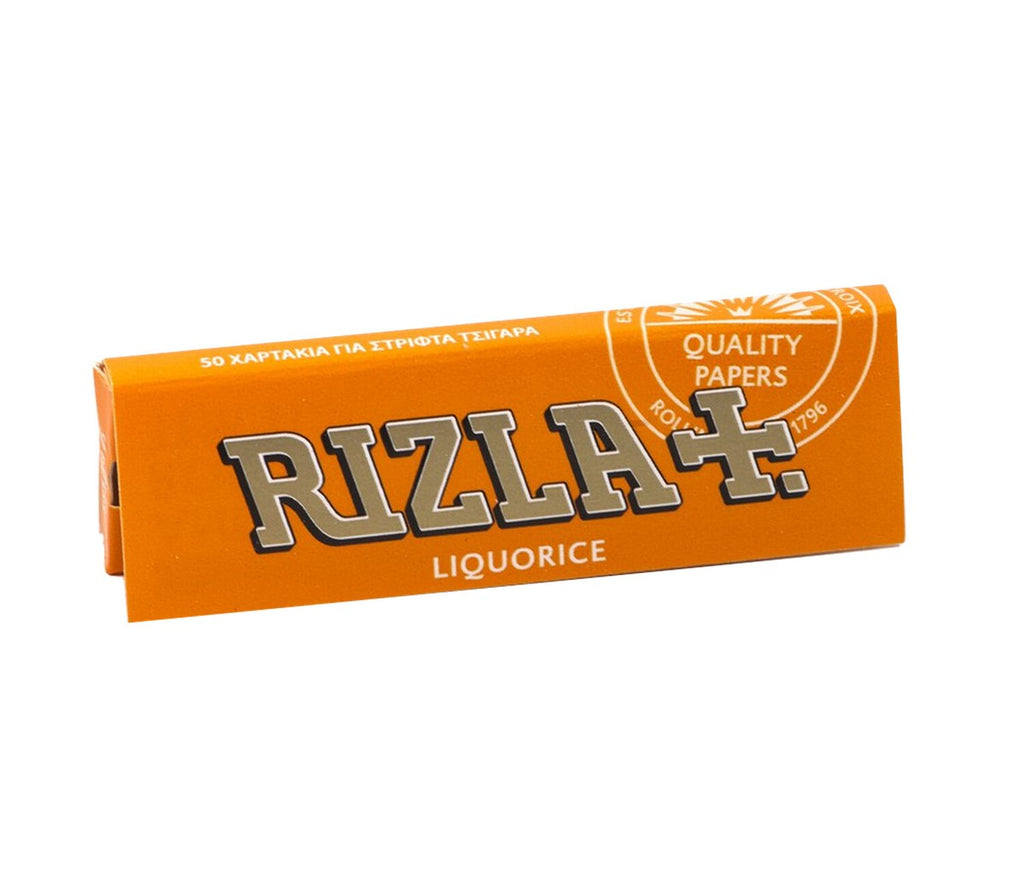 RIZLA Rich Liquorice - Standard - 50 Booklets Per Box