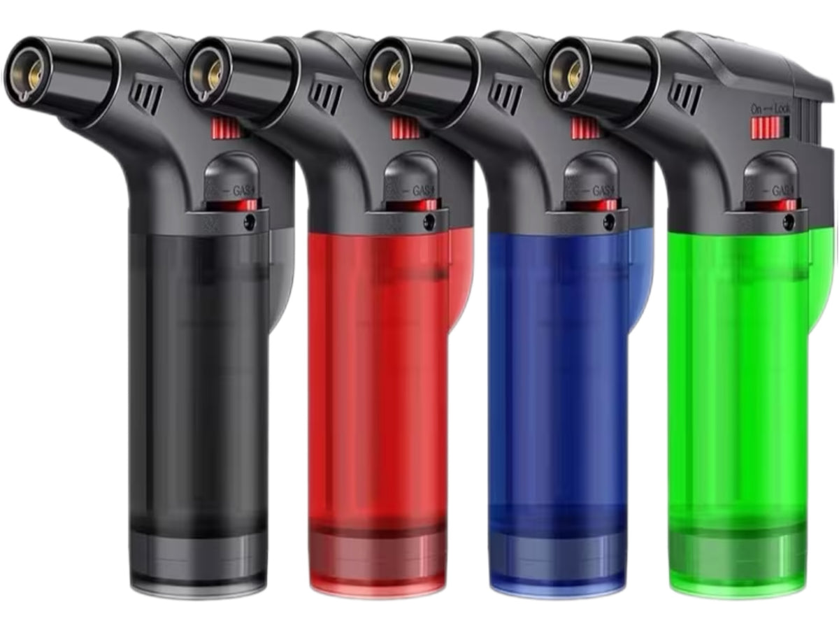 NEON Big Jet Lighter Clear - Box of 12